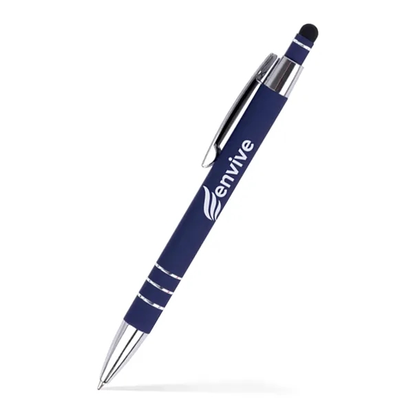 Soft satin silk touch metal pen with click action.... from ASI 55583 GMG Pen / Ultra PENWORKS