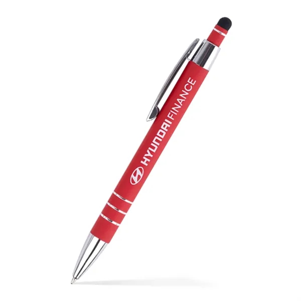 Soft satin silk touch metal pen with click action.... from ASI 55583 GMG Pen / Ultra PENWORKS