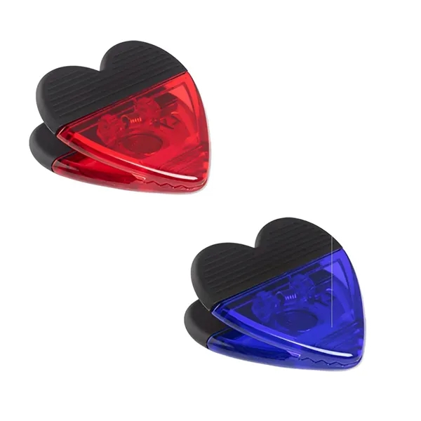 Heart shape fridge magnet clip plus 1 color pad print on... from ASI 37218 Athena Promo (tm)