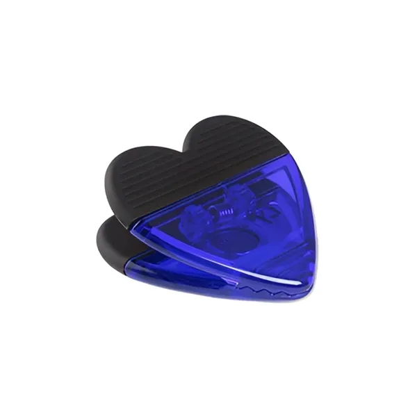 Heart shape fridge magnet clip plus 1 color pad print on... from ASI 37218 Athena Promo (tm)