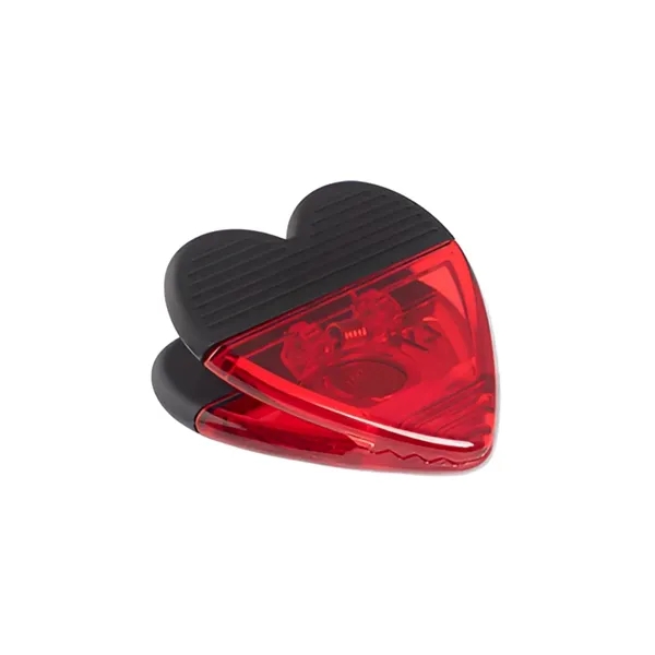 Heart shape fridge magnet clip plus 1 color pad print on... from ASI 37218 Athena Promo (tm)
