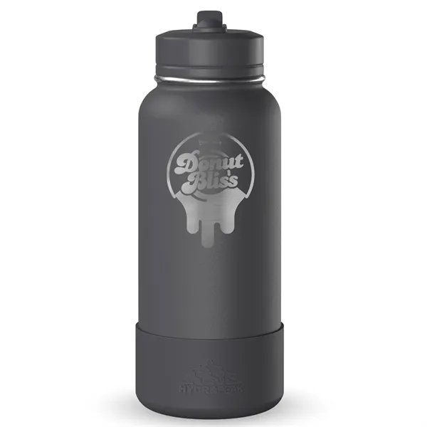 32 oz. double wall insulated stainless steel bottle with lid, built-in... from ASI 57653 Gold Bond