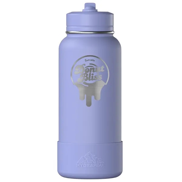 32 oz. double wall insulated stainless steel bottle with lid, built-in... from ASI 57653 Gold Bond