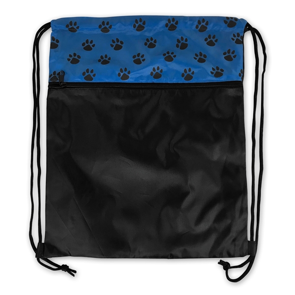 The perfect pet lover drawstring backpack because of the cute paw... from ASI 34800 Alstar Creations / Alstar Line
