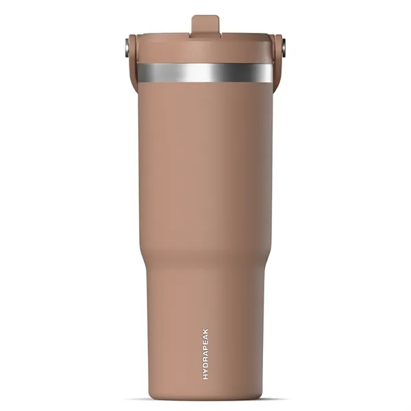 32 oz. stainless steel tumbler with double-wall insulation, lid, straw and... from ASI 57653 Gold Bond