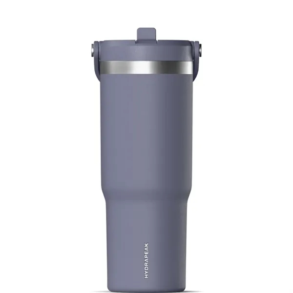 32 oz. stainless steel tumbler with double-wall insulation, lid, straw and... from ASI 57653 Gold Bond