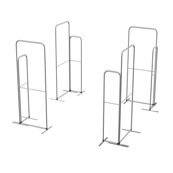 10'wx8'h MagLock 4-Corner Booth Display Kit F, lightweight frame, full color... from ASI 49891 Discount Marketing Products / DMP