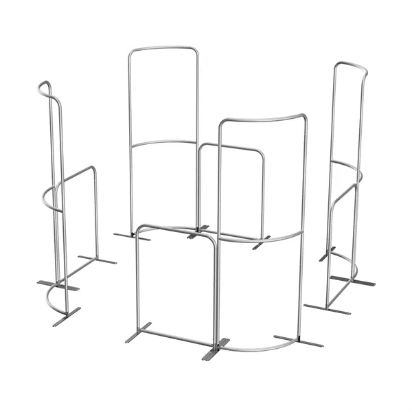 10'wx8'h MagLock 4-Corner Booth Display Kit G, lightweight frame, full color... from ASI 49891 Discount Marketing Products / DMP