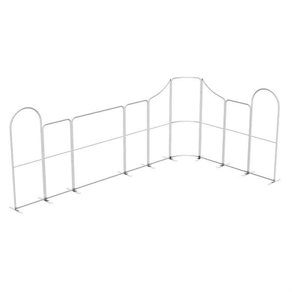 10'x20'x8'h MagLock Booth Display Kit A, lightweight frame, full color on... from ASI 49891 Discount Marketing Products / DMP