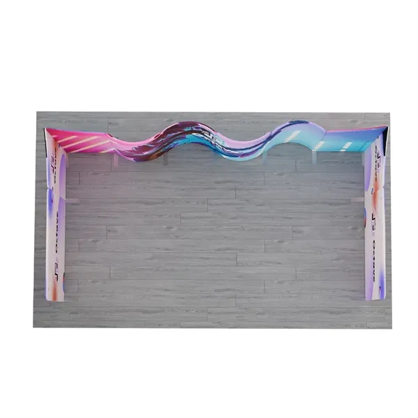 10'x20'x8'h MagLock Booth Display Kit B, lightweight frame, full color on... from ASI 49891 Discount Marketing Products / DMP