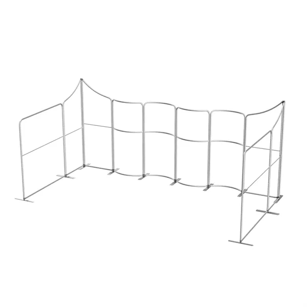 10'x20'x8'h MagLock Booth Display Kit B, lightweight frame, full color on... from ASI 49891 Discount Marketing Products / DMP
