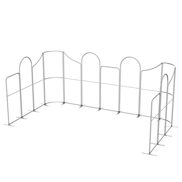 10'x20'x8'h MagLock Booth Display Kit C, lightweight frame, full color on... from ASI 49891 Discount Marketing Products / DMP