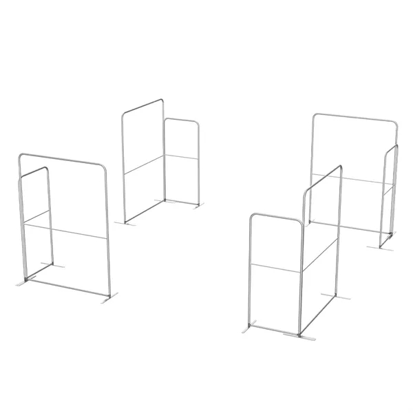 20'x20'x8'h MagLock Booth Display Kit A, lightweight frame, full color on... from ASI 49891 Discount Marketing Products / DMP