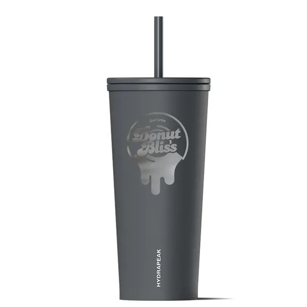 25 oz. stainless steel tumbler with double wall vacuum insulation, copper... from ASI 57653 Gold Bond