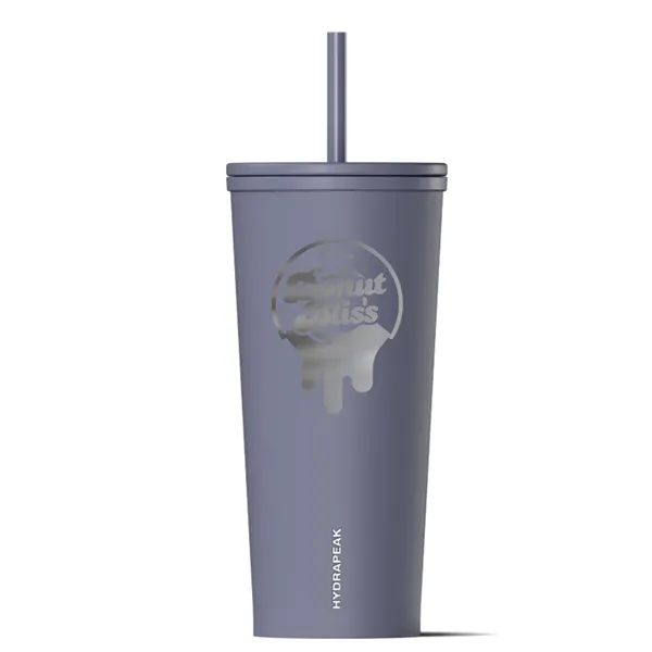 25 oz. stainless steel tumbler with double wall vacuum insulation, copper... from ASI 57653 Gold Bond