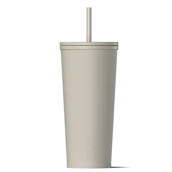 25 oz. stainless steel tumbler with double wall vacuum insulation, copper... from ASI 57653 Gold Bond