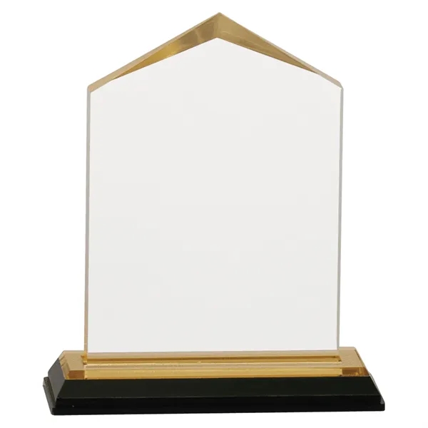 4 5/8" x 1 5/8" x 5 1/2" acrylic trophy with... from ASI 74601 Calico