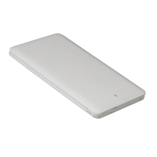 Built In Cable, 4000mAh is slim and sleek, card shape design... from ASI 74741 NVS Promo Designs, Inc.