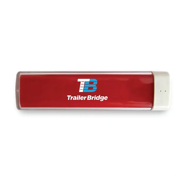 This power bank has a single USB Output and comes with... from ASI 74741 NVS Promo Designs, Inc.