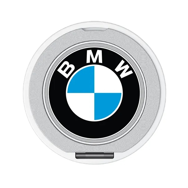 2-1 Magnetic Wireless Charger & phone stand. Effortlessly attach to the... from ASI 74741 NVS Promo Designs, Inc. / NVS Promo