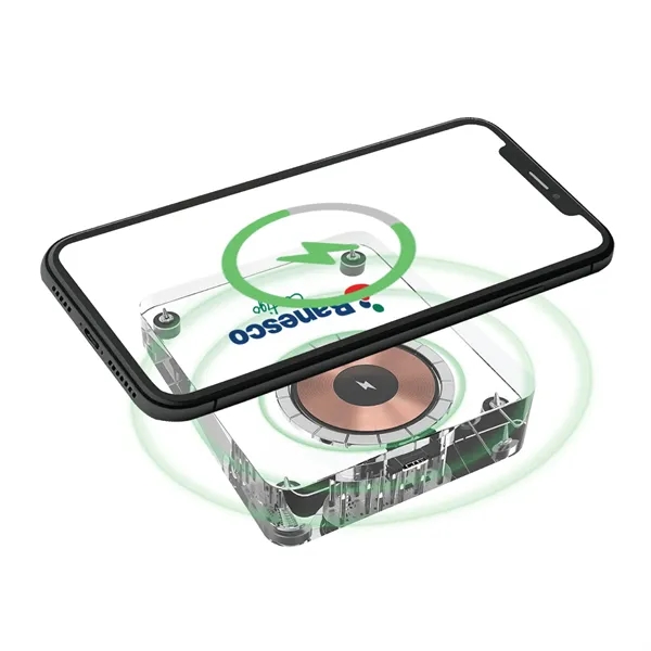 The MagDecor Crystal Wireless Charger is not just a charger; it's... from ASI 74741 NVS Promo Designs, Inc. / NVS Promo