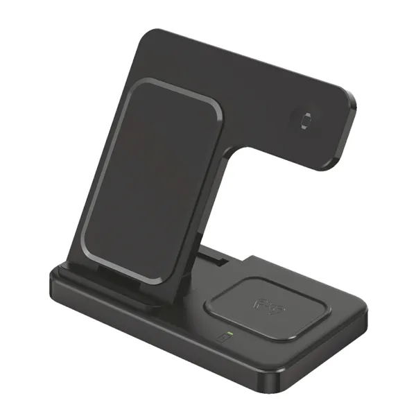3-in-1 Wireless Charger & Stand Perfect for all Qi-enabled devices.... from ASI 74741 NVS Promo Designs, Inc. / NVS Promo