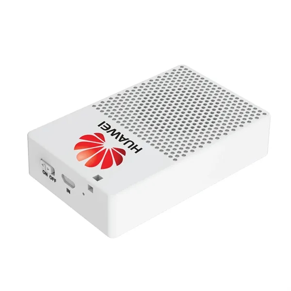 This great promo speaker with stick-on feature using a panel of... from ASI 74741 NVS Promo Designs, Inc. / NVS Promo