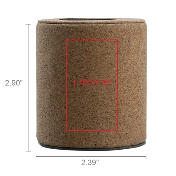 Made from eco-friendly natural cork material. It fits easily in your... from ASI 74741 NVS Promo Designs, Inc. / NVS Promo