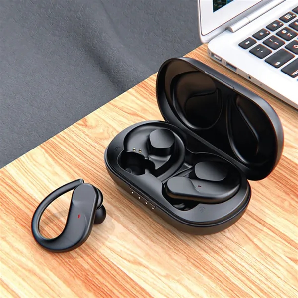 It's waterproof IPX5 with an ergonomic design that ensures long-term wearing... from ASI 74741 NVS Promo Designs, Inc. / NVS Promo