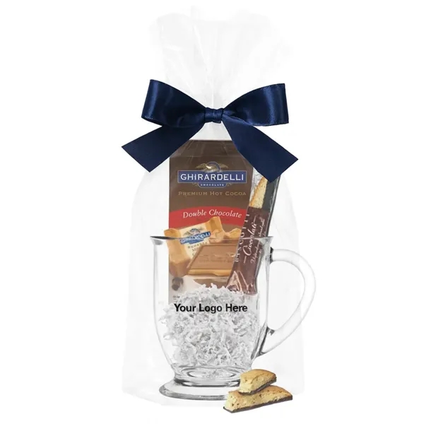 Ghirardelli Cocoa, Chocolate and Cookie Gift Mug... from ASI 89971 Stuff A Mug