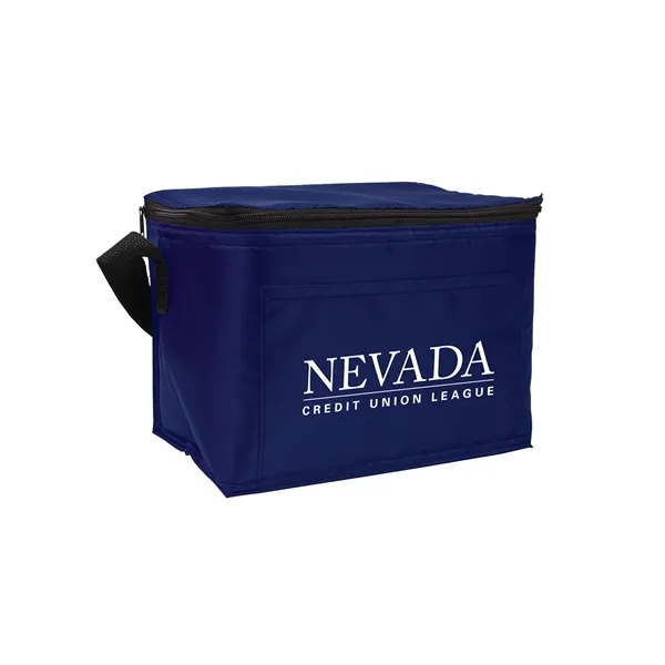 5.5" x 5.75" x 8" 210 Denier polyester six-pack capacity zip... from ASI 79530 Prime Line