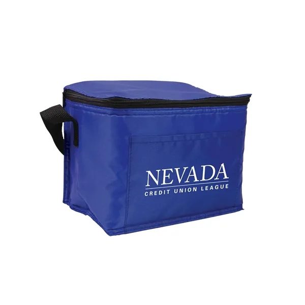 5.5" x 5.75" x 8" 210 Denier polyester six-pack capacity zip... from ASI 79530 Prime Line