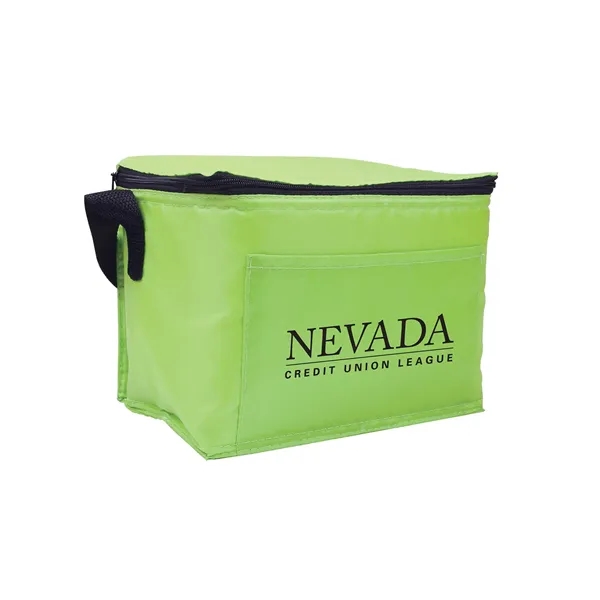 5.5" x 5.75" x 8" 210 Denier polyester six-pack capacity zip... from ASI 79530 Prime Line