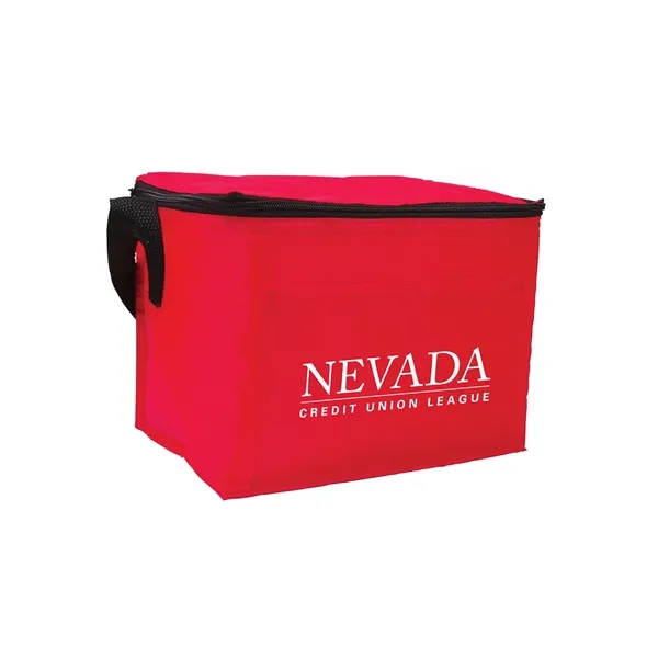 5.5" x 5.75" x 8" 210 Denier polyester six-pack capacity zip... from ASI 79530 Prime Line