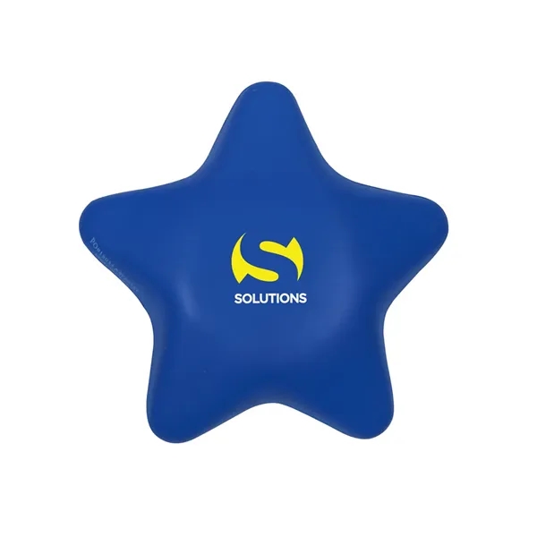 Star shaped stress reliever made of polyurethane foam; customization included.... from ASI 79530 Prime Line