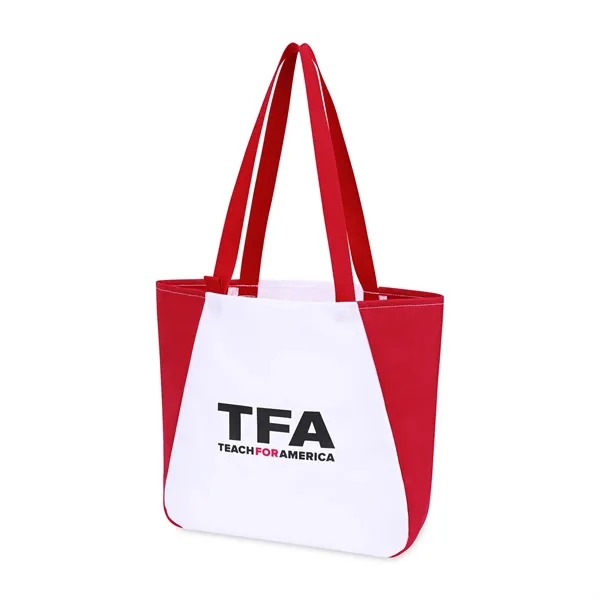 rPET tote bag with roomy main compartment, pen loop, interior key... from ASI 56070 Gemline / Gemline®