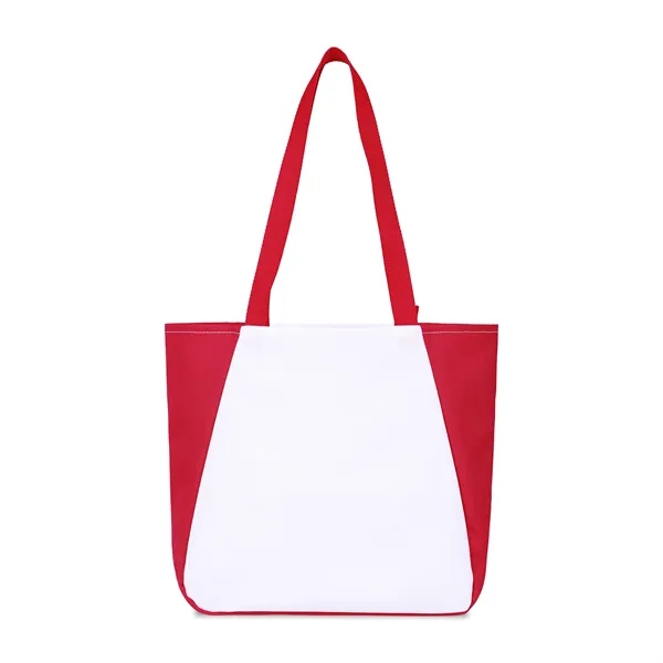 rPET tote bag with roomy main compartment, pen loop, interior key... from ASI 56070 Gemline / Gemline®
