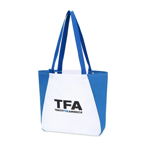 rPET tote bag with roomy main compartment, pen loop, interior key... from ASI 56070 Gemline / Gemline®