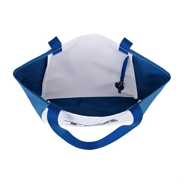 rPET tote bag with roomy main compartment, pen loop, interior key... from ASI 56070 Gemline / Gemline®