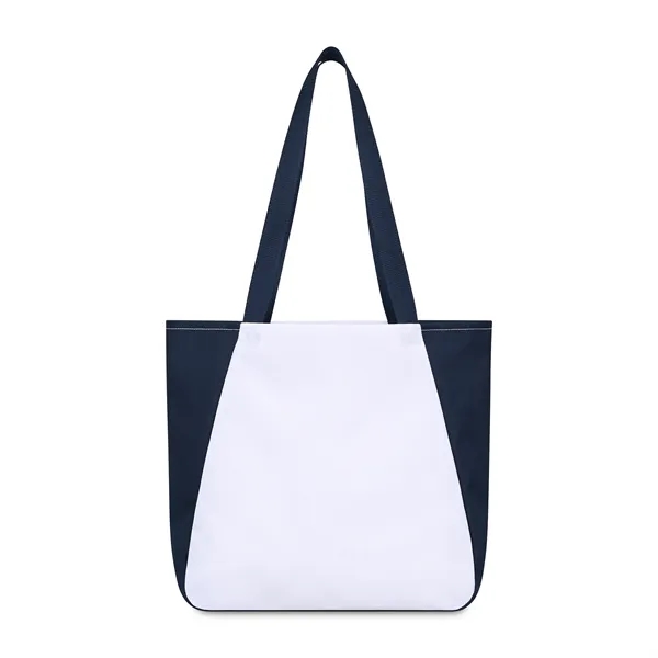 rPET tote bag with roomy main compartment, pen loop, interior key... from ASI 56070 Gemline / Gemline®