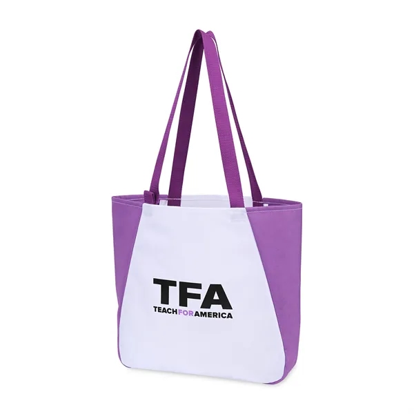 rPET tote bag with roomy main compartment, pen loop, interior key... from ASI 56070 Gemline / Gemline®