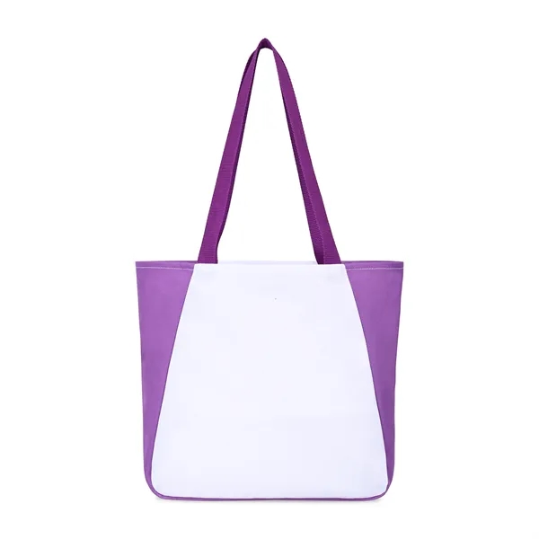 rPET tote bag with roomy main compartment, pen loop, interior key... from ASI 56070 Gemline / Gemline®