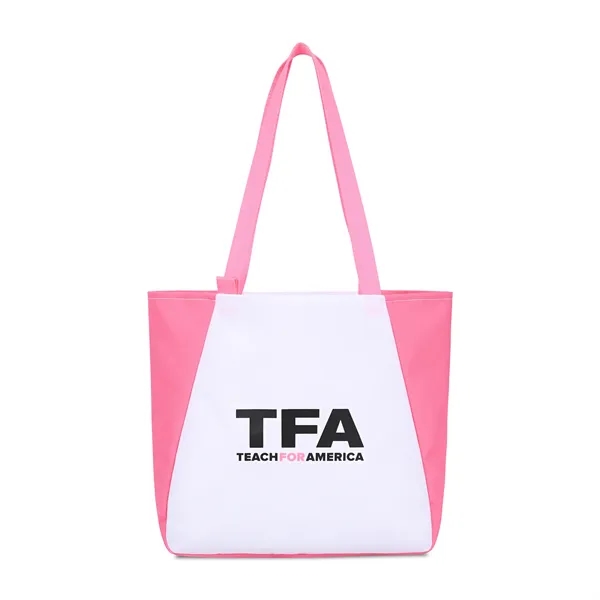 rPET tote bag with roomy main compartment, pen loop, interior key... from ASI 56070 Gemline / Gemline®