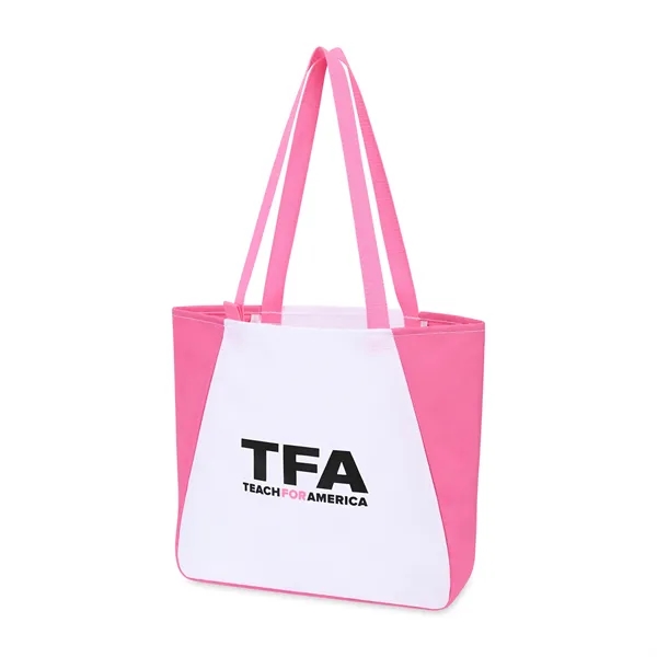 rPET tote bag with roomy main compartment, pen loop, interior key... from ASI 56070 Gemline / Gemline®