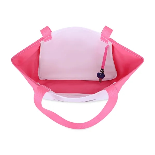 rPET tote bag with roomy main compartment, pen loop, interior key... from ASI 56070 Gemline / Gemline®