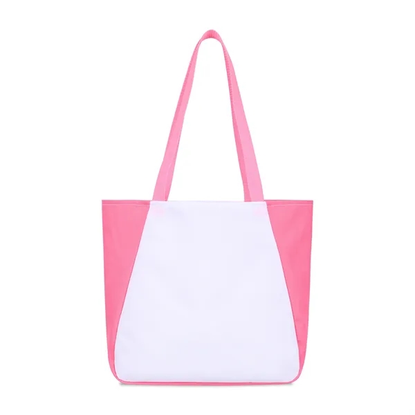 rPET tote bag with roomy main compartment, pen loop, interior key... from ASI 56070 Gemline / Gemline®
