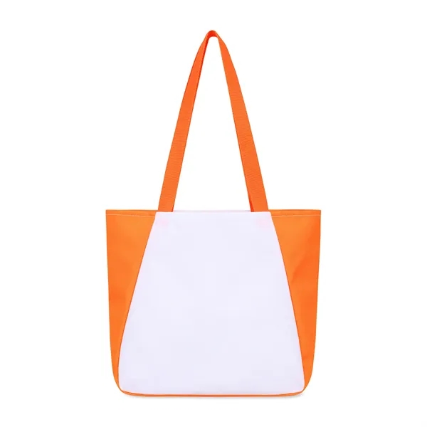 rPET tote bag with roomy main compartment, pen loop, interior key... from ASI 56070 Gemline / Gemline®