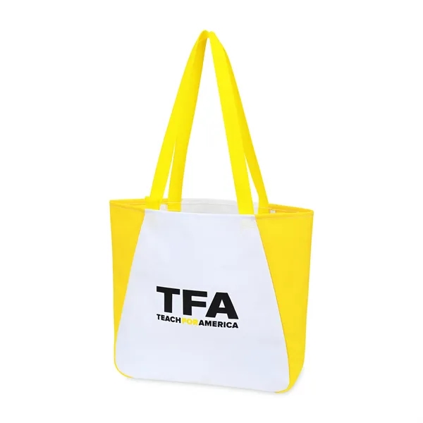 rPET tote bag with roomy main compartment, pen loop, interior key... from ASI 56070 Gemline / Gemline®