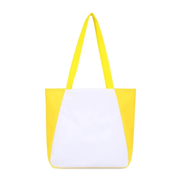 rPET tote bag with roomy main compartment, pen loop, interior key... from ASI 56070 Gemline / Gemline®