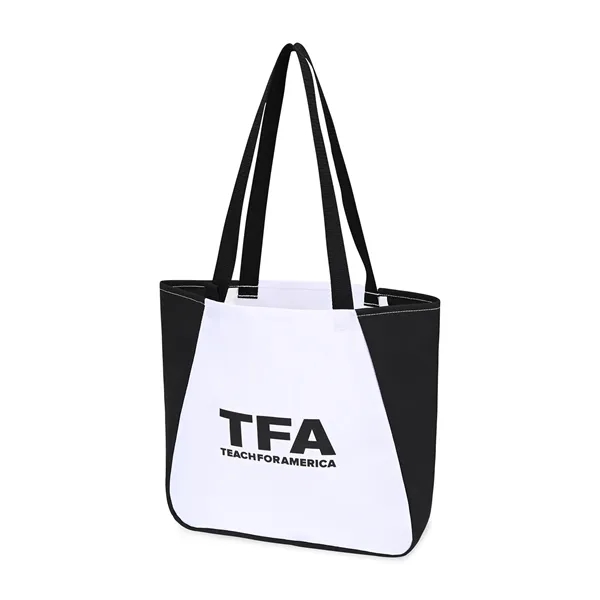 rPET tote bag with roomy main compartment, pen loop, interior key... from ASI 56070 Gemline / Gemline®